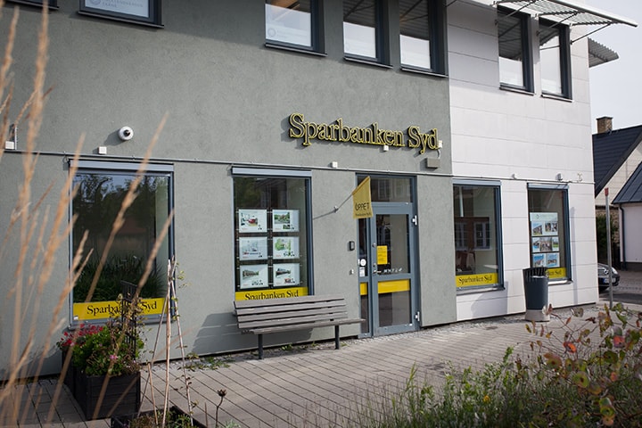 Sparbanken Syds kontor i Lomma