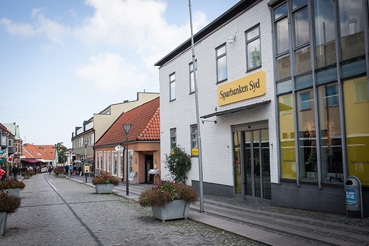 Sparbanken Syds kontor i Simrishamn